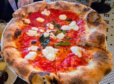 Delfina Restaurant - San Fran signature dishes Spaghetti Pomodoro
Margherita Pizza
Buttermilk Panna Cotta